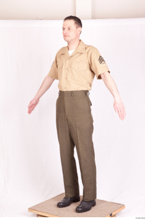  Photos Army Officer Man in uniform 1 20th century Army Officer a poses whole body 0008.jpg